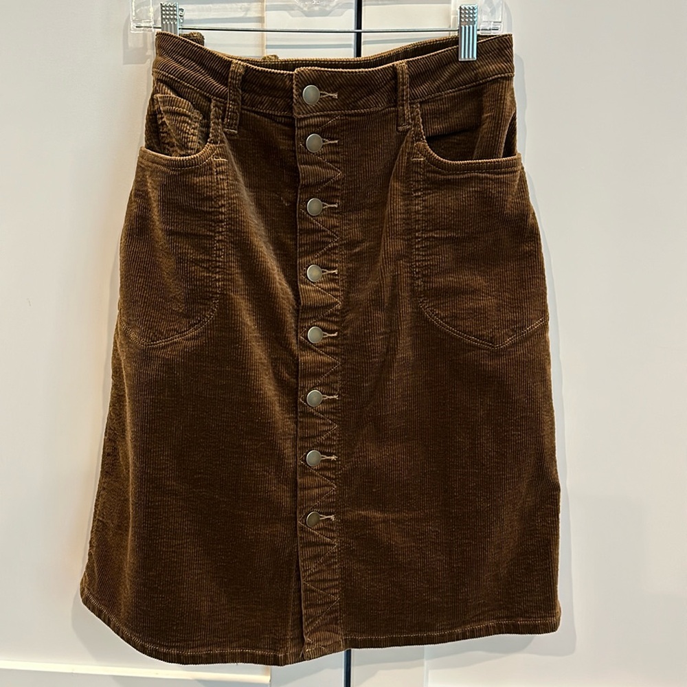 Kut from the Kloth corduroy skirt
